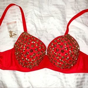 Wonder Woman costume bra.